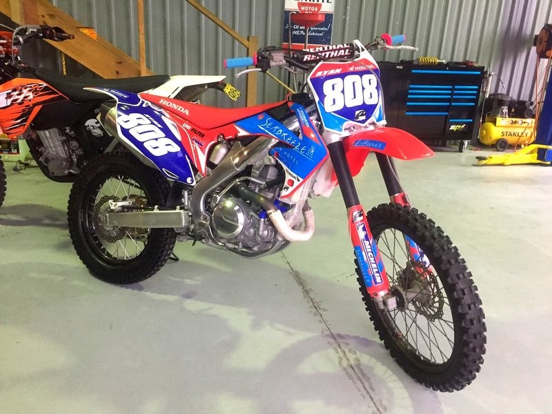 808 Mechanical Honda CRF450R Bike Raffle