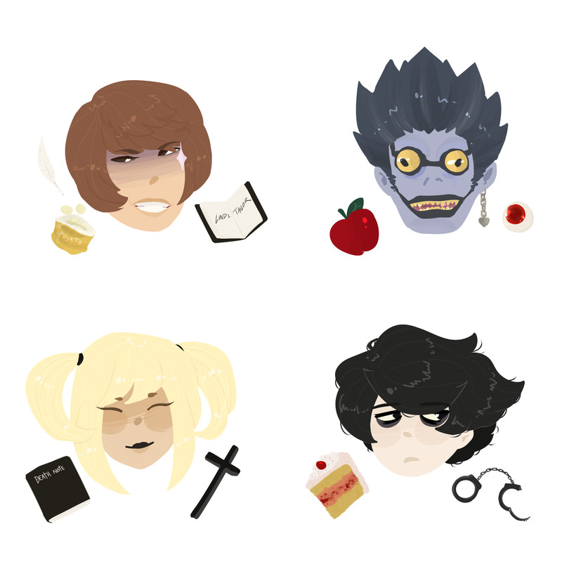 STICKERS - Death Note