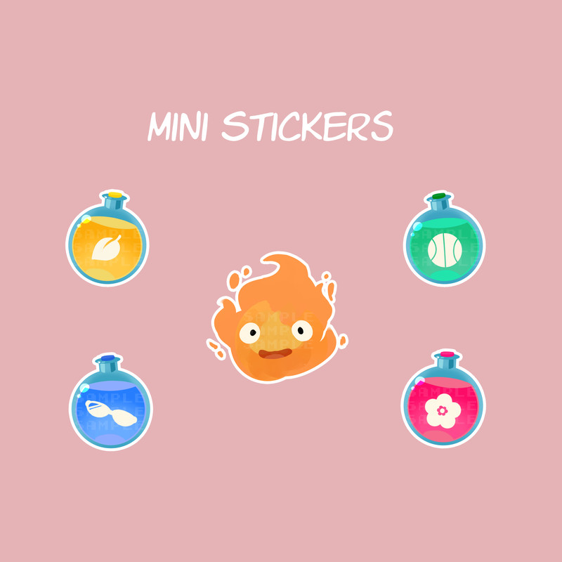 STICKERS - Misc Mini