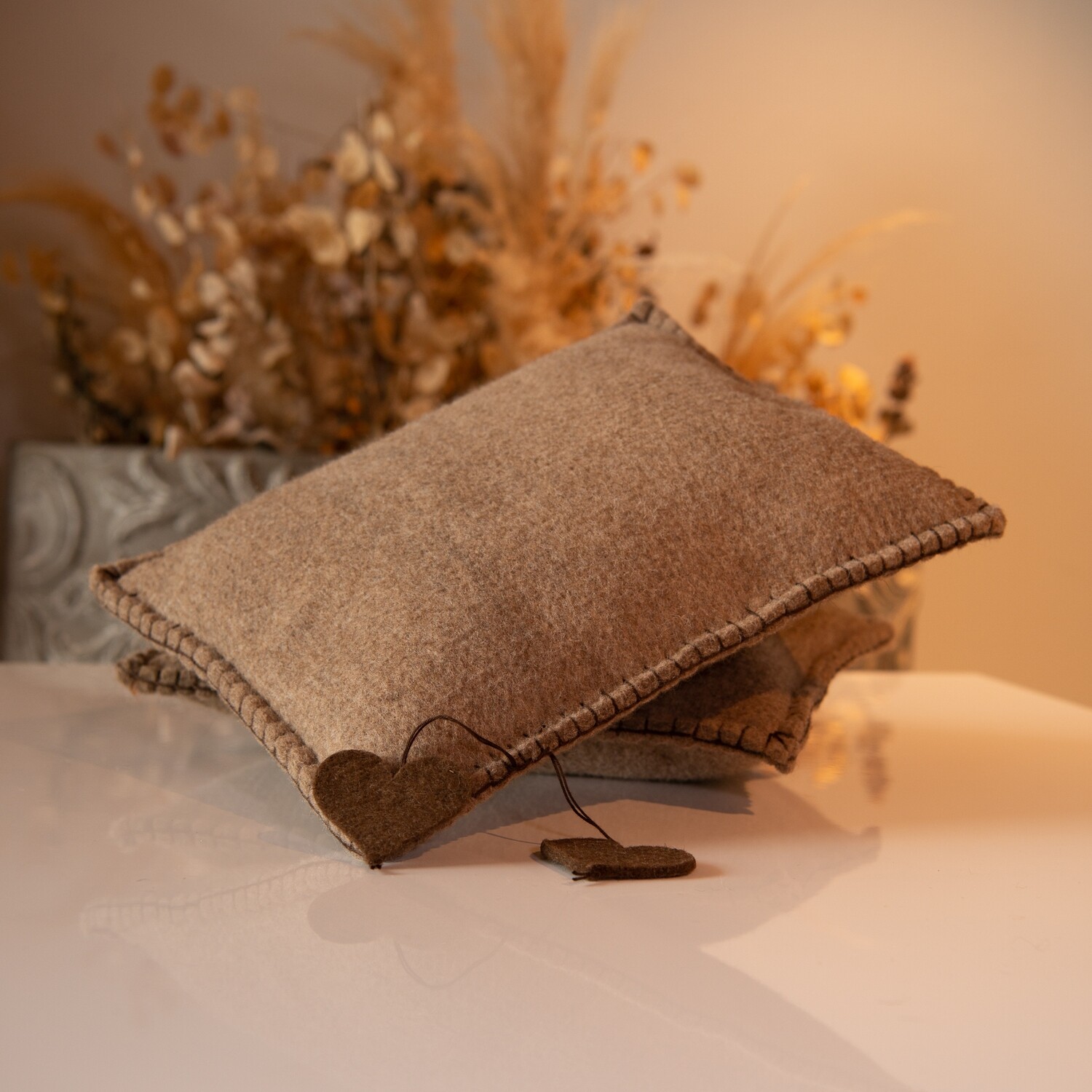 Zierkissen Alpakafilz