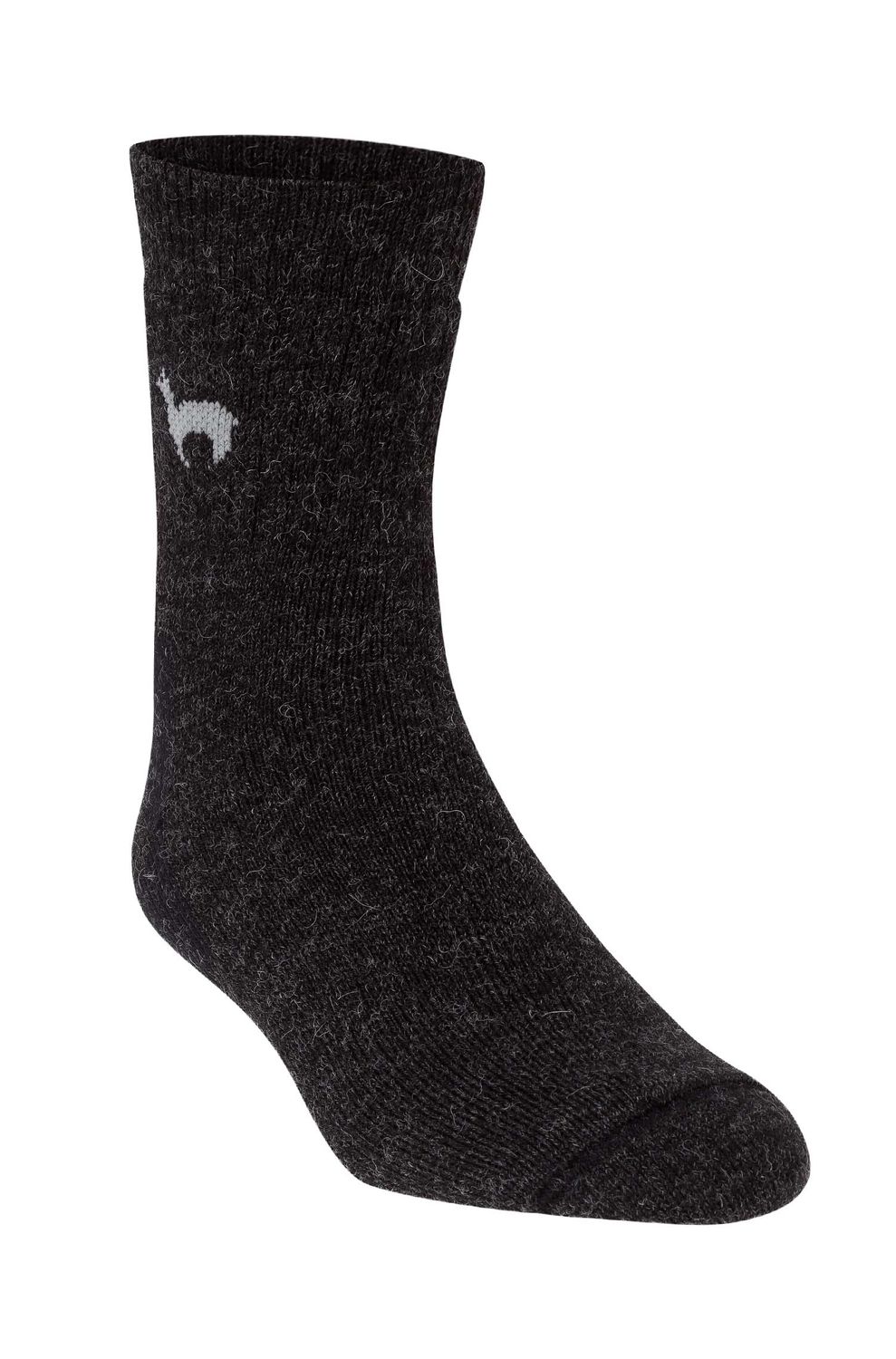 Alpaka Socken TREKKING aus Alpaka-Wolle-Mix schwarz