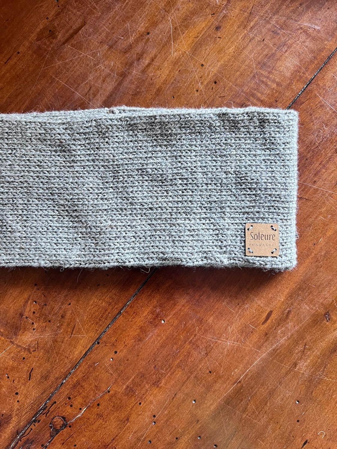 Alpaka Wollstirnband