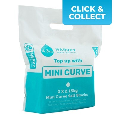 Mini-Curve Block Salt (2 x 2.15kg blocks) - Click & Collect