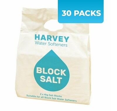 Block Salt (2 x 4kg blocks) - 30 Packs Delivered