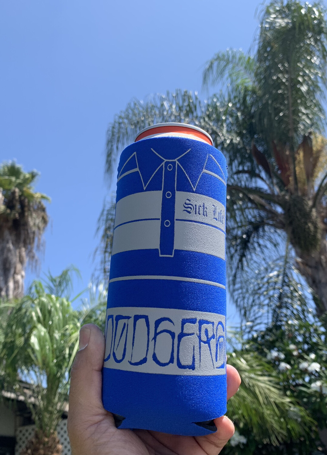 Dodgers Coozie, Tall Can