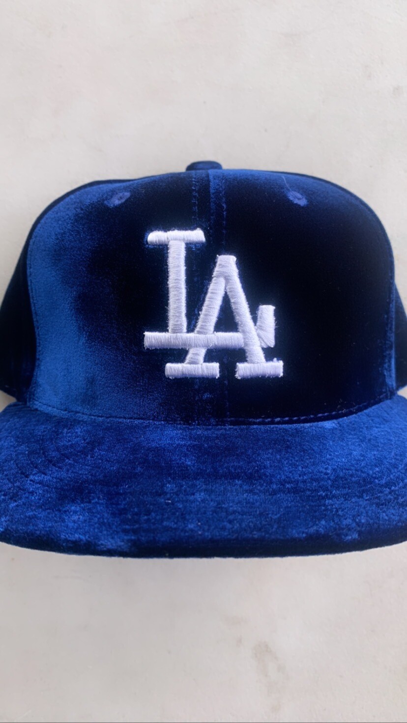 L.A.  Blue Velvet Hat