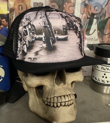 “Choppers Hat”  This Hat Is A SnapBack Runs A Bit Small, Recommended For Teen Or Small Size Adult... 
