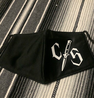 “C/S Print On 1 Side And Bandana Print On Other Side... (Double Sided, 1-Mask)... 