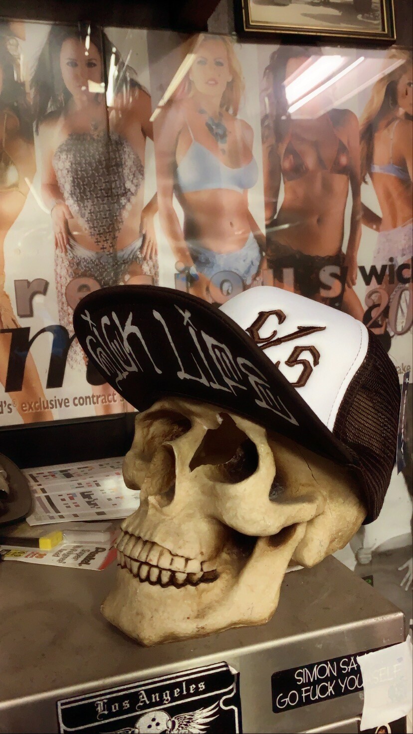 Brown &amp; White,  Con / Safos Hat..