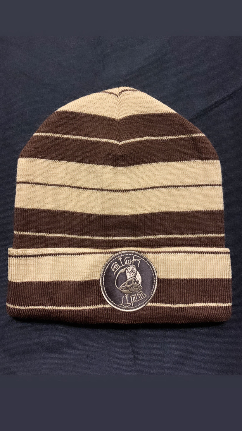 Brown And Tan Beanie...