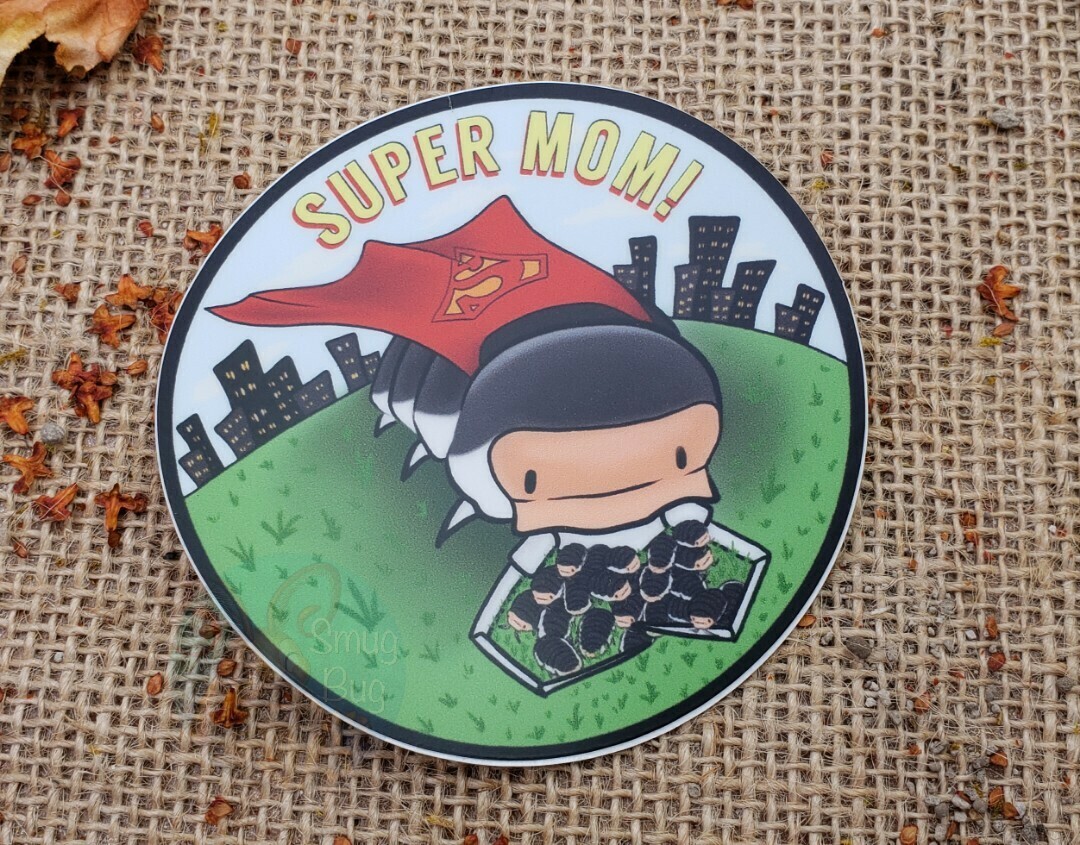 Super mom - sticker