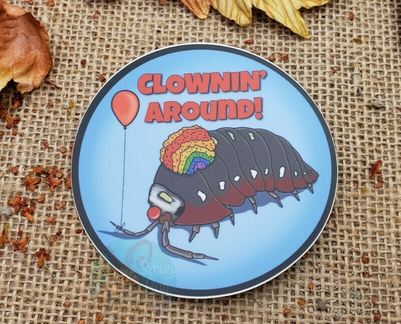 Clownin' Around Sticker
