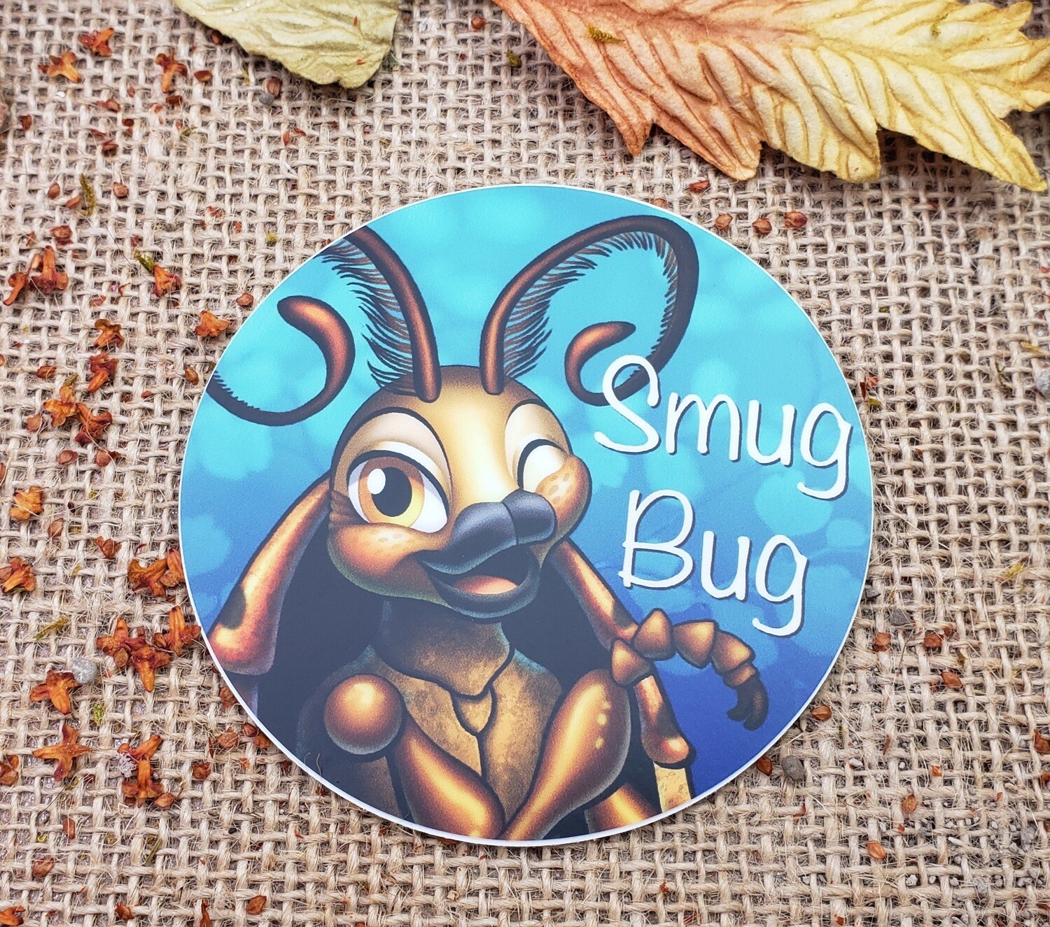 Smug Bug logo sticker