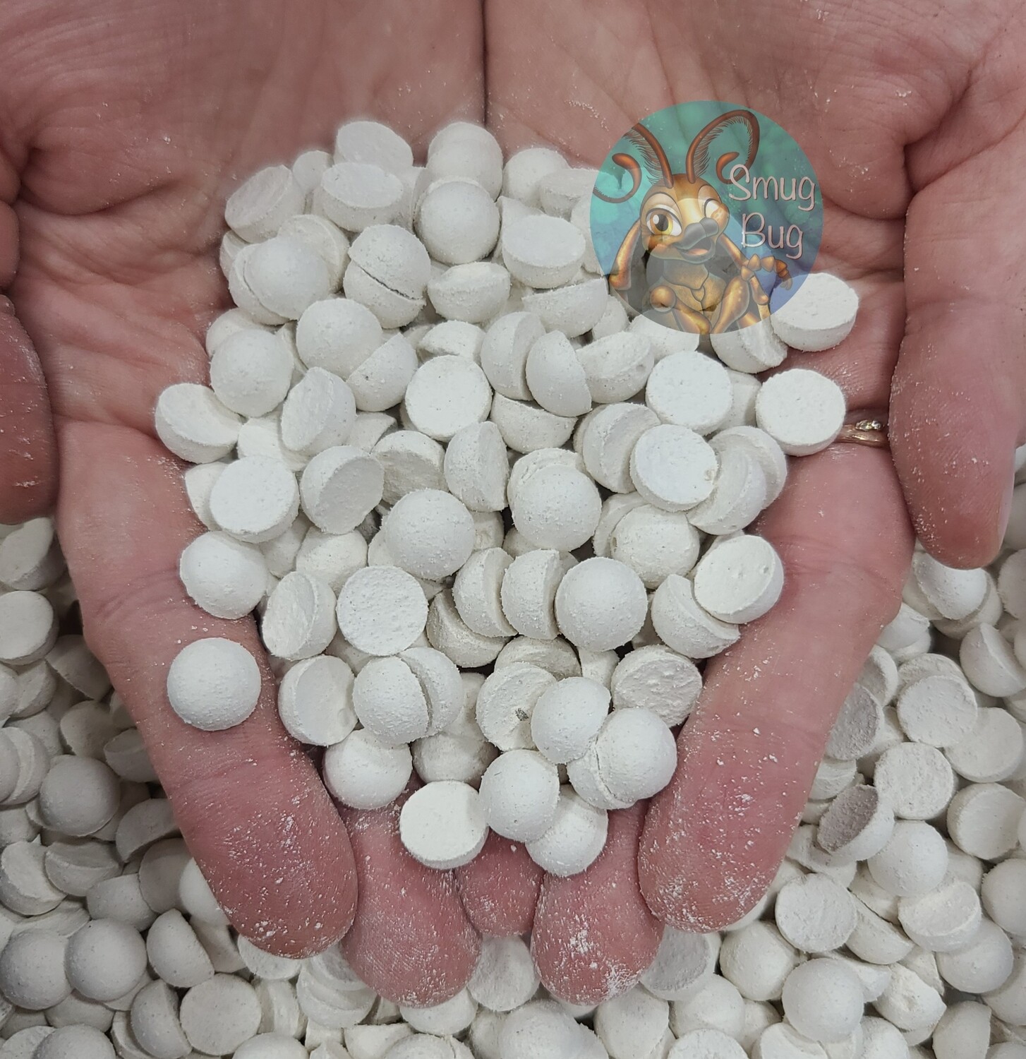 Calcium Buttons (size small), 4oz Bag: Unflavored