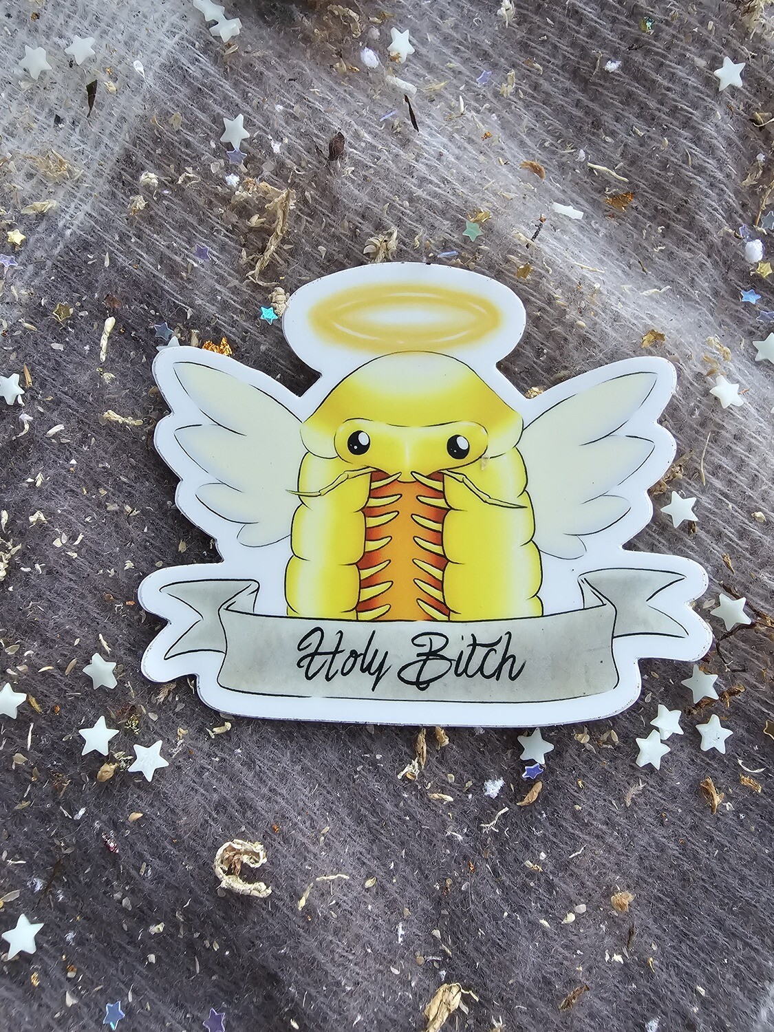 Holy Bitch Sticker (Isopod flavor)