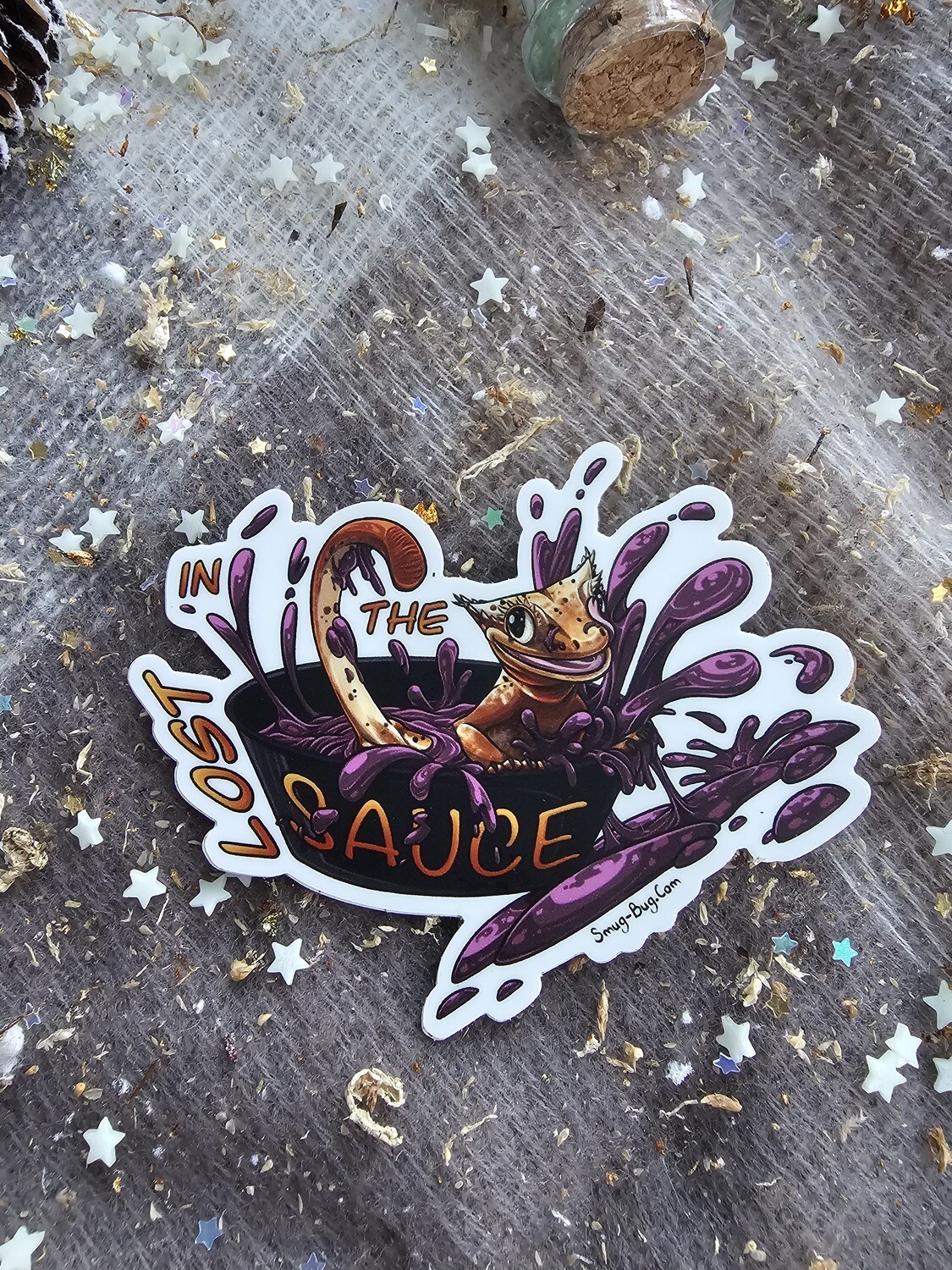 Lost in the Sauce Sticker