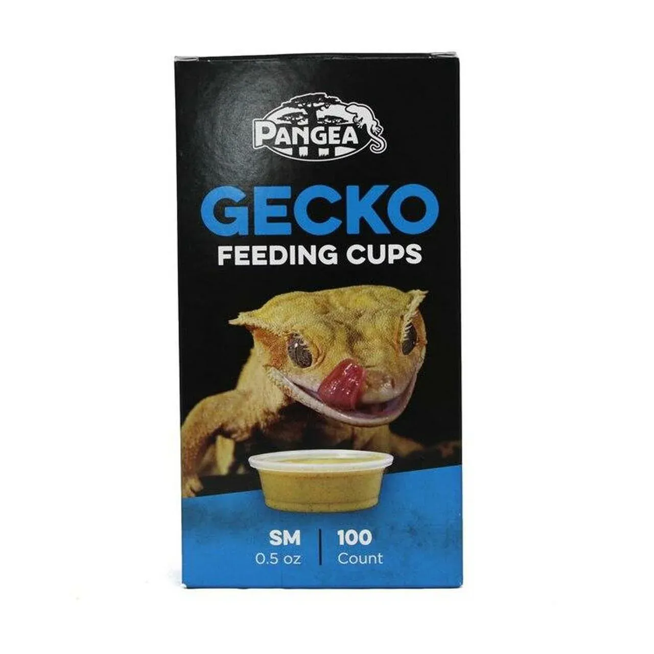 0.5 oz Plastic Gecko Feeding Cups (Pack of 100)