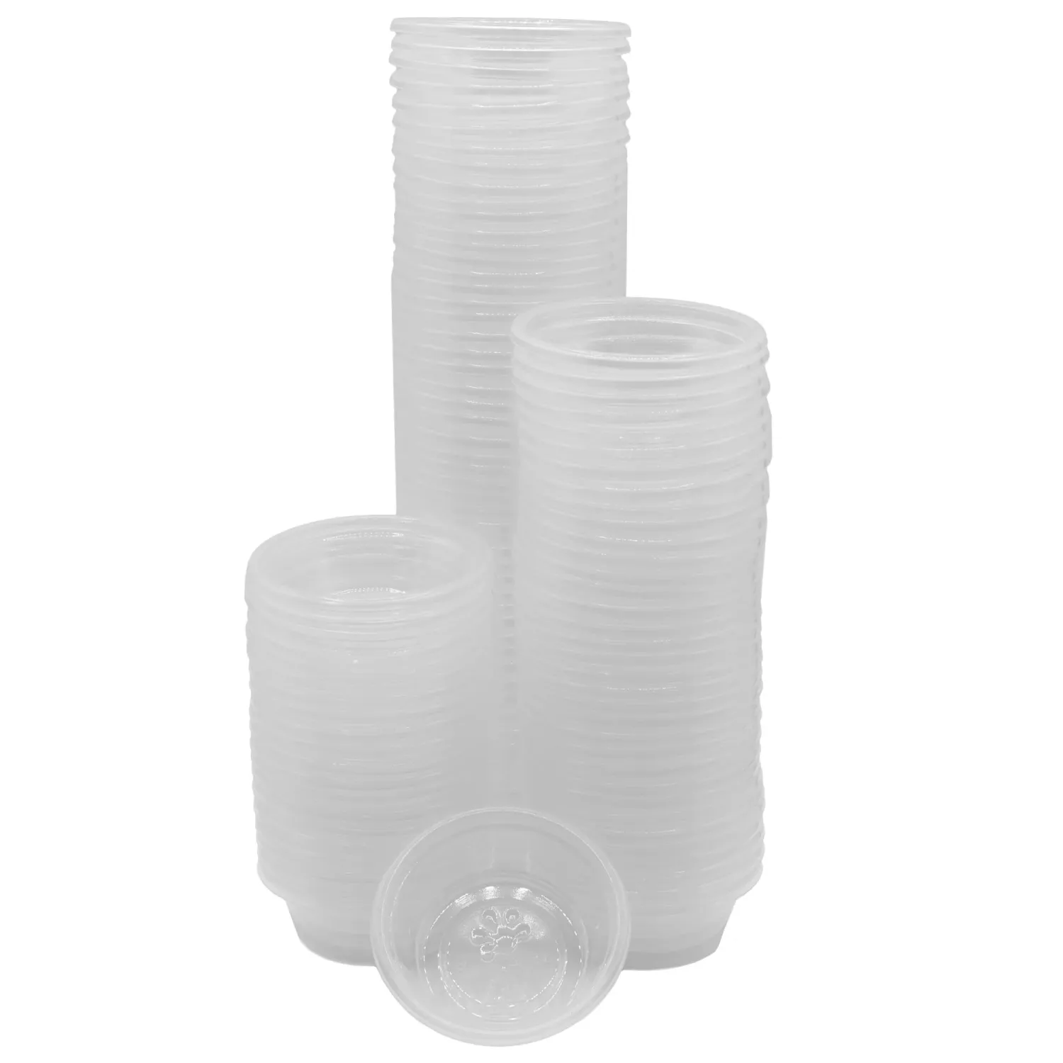 0.5 oz Plastic Gecko Feeding Cups (Pack of 100)
