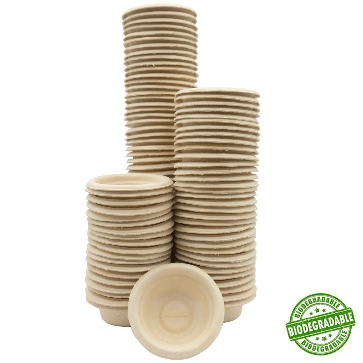 0.5 oz Biodegradable Gecko Feeding Cups (Pack of 100)