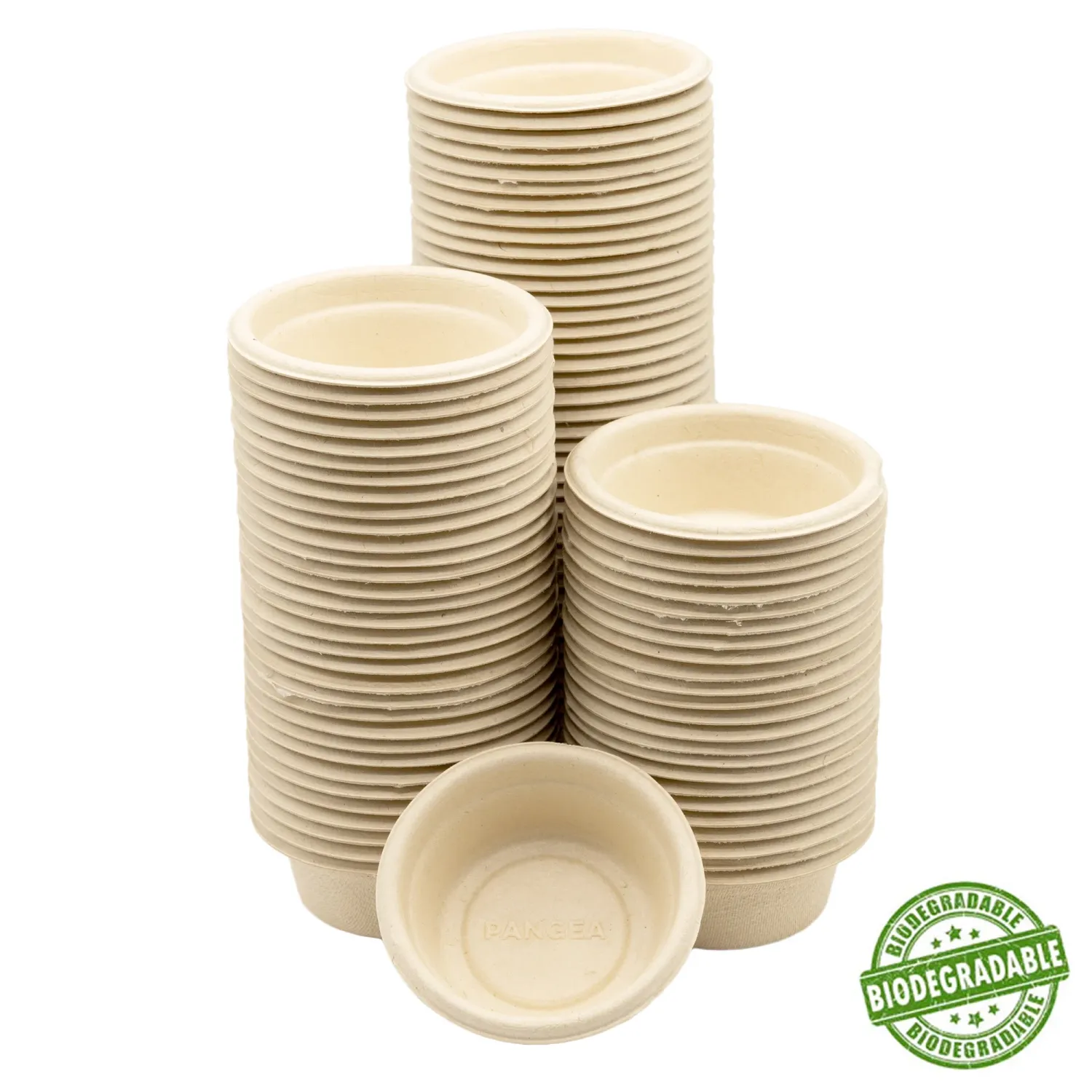 1.5 oz Biodegradable Gecko Feeding Cups (Pack of 100)