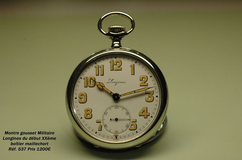 Montre Gousset Longines