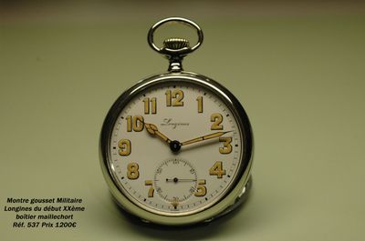Lot de 3 cadrans de montre gousset, Zenith, Roskopf Système, Chronomètre MMM