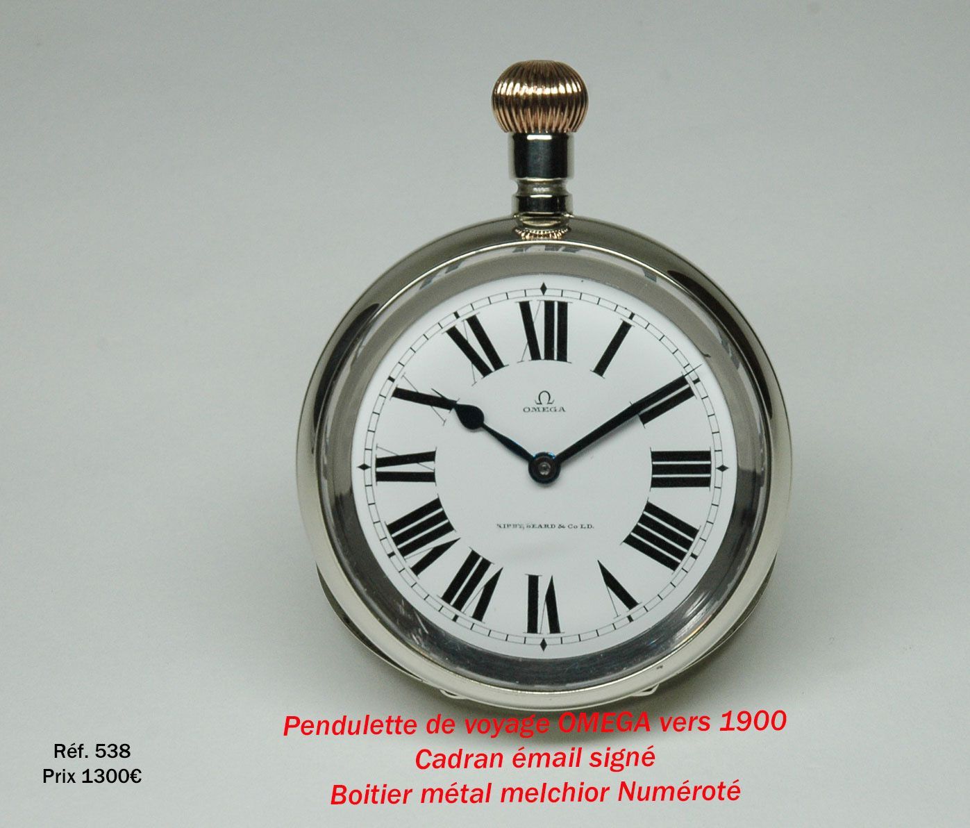 Pendulette de voyage OMEGA