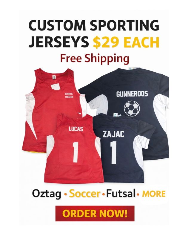 Custom Sporting Team Shirts