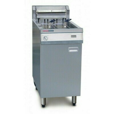 Austheat Electric Single Tank 2 Basket Fryer 29Lt Austheat Electric Single Tank 2 Basket Fryer 29Lt