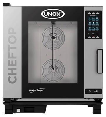 Unox ChefTop MIND.Maps PLUS 7 Tray Electric Combi Oven Unox ChefTop MIND.Maps PLUS 7 Tray Electric Combi Oven