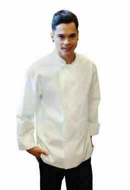 Chefworks Murray White Basic Chef Jacket Chefworks Murray White Basic Chef Jacket