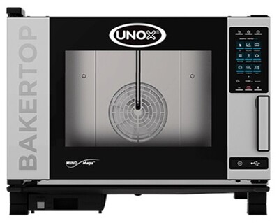 Unox BakerTop MIND.Maps PLUS 4 Tray Electric Combi Oven Unox BakerTop MIND.Maps PLUS 4 Tray Electric Combi Oven