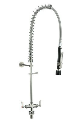 3Monkeez S/S Dual Hob Mount Pre Rinse Unit 3Monkeez S/S Dual Hob Mount Pre Rinse Unit