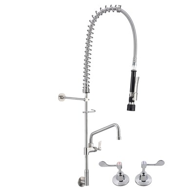 3Monkeez S/S Concealed Wall Mount Pre Rinse with Pot Filler 3Monkeez S/S Concealed Wall Mount Pre Rinse with Pot Filler