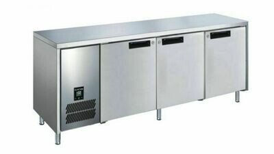 Glacian Slimline 3 Door S/S Underbench Fridge Glacian Slimline 3 Door S/S Underbench Fridge