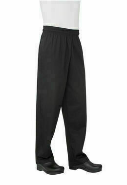 Chefworks Black Baggy Chef Pants Chefworks Black Baggy Chef Pants
