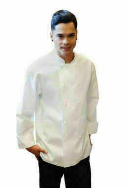 Chefworks Murray White Basic Chef Jacket Chefworks Murray White Basic Chef Jacket