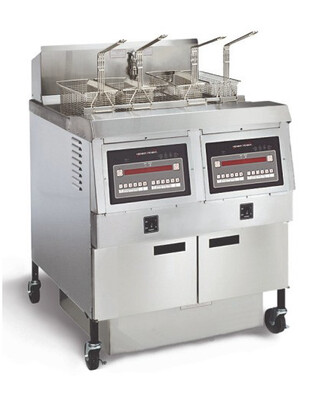 Henny Penny Two Well Natural Gas Open Fryer - OFG 322 Henny Penny Two Well Natural Gas Open Fryer - OFG 322