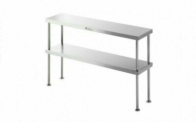Simply Stainless SS13.1500 - Double Bench Over Shelf Simply Stainless SS13.1500 - Double Bench Over Shelf