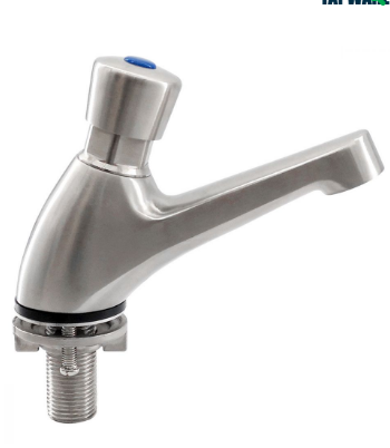 3Monkeez Push Button Pillar Tap - 6 Second Timed Flow