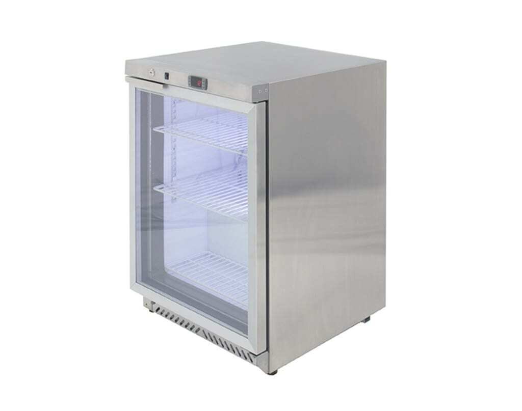 Airex 1 Door Undercounter Refrigerator with Glass Door