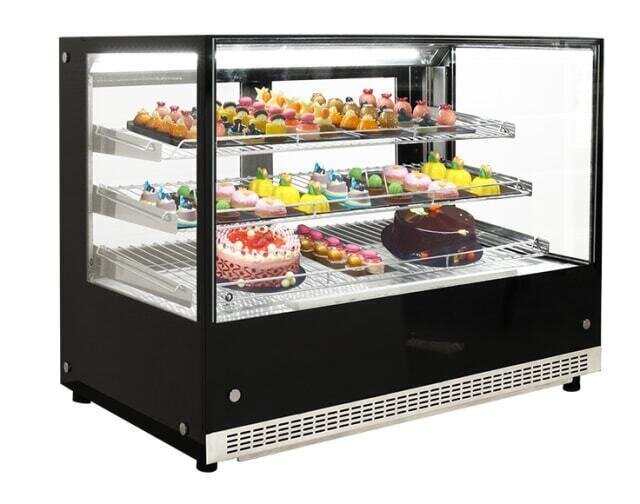 Airex Countertop Refrigerated Square Food Display
