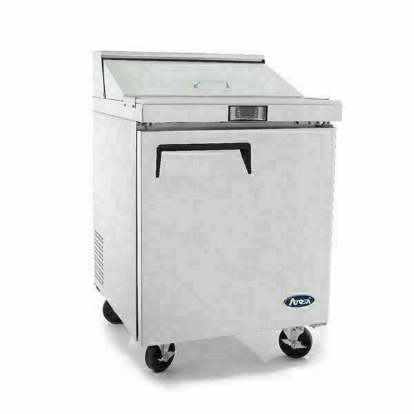 Atosa 1 Door Sandwich Prep Table Refrigerator 698mm