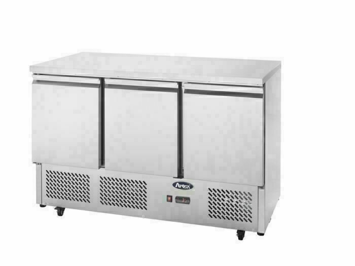 Atosa 3 Doors Table Saladette 1365mm - 380L