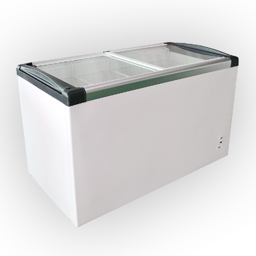 Atosa Glass Top Chest Freezer 355L