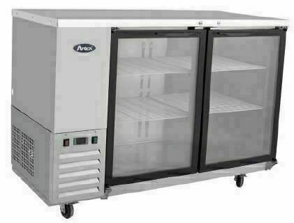 Atosa Refrigerated Back Bar Cooler with Glass Door 365L