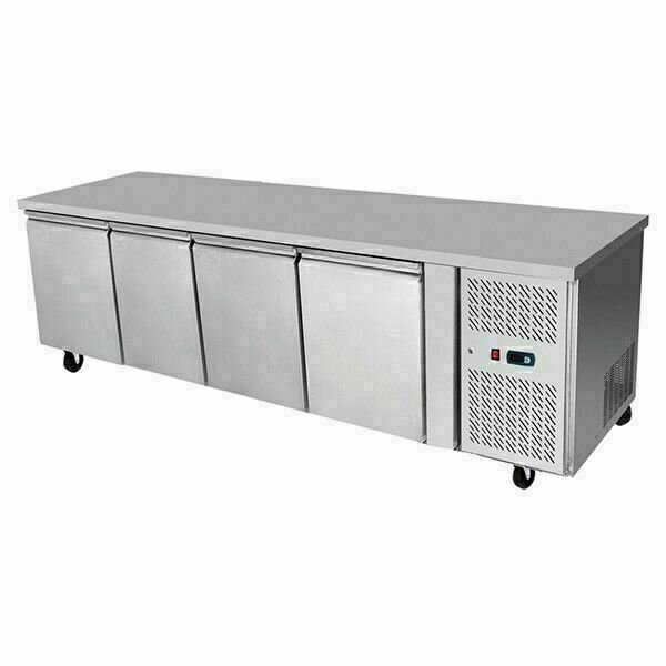 Atosa Underbench Four Door Cooling Table 2230mm - 560L