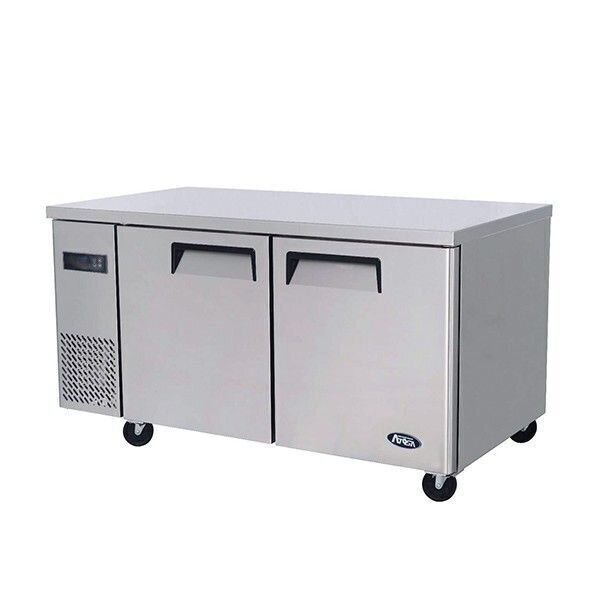 Atosa Undercounter 2 Solid Door St/St Freezer 300L