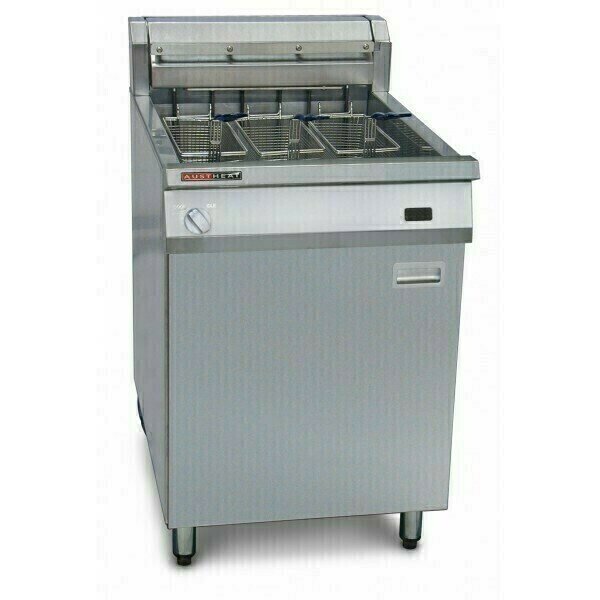 Austheat Electric Single Tank 3 Basket Fryer 39Lt