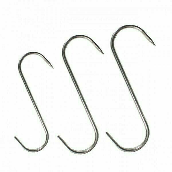 Butchers Hook Stainless Steel 120mm x 10